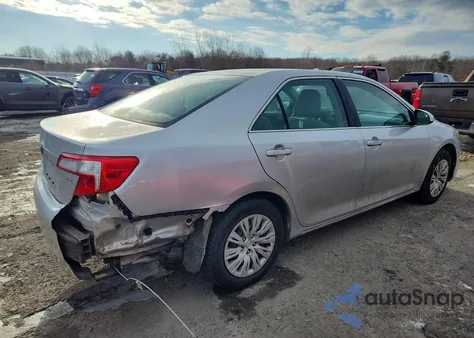 2013 Toyota Camry L z USA, uszkodzony, nr VIN 4T1BF1FK4DU652829